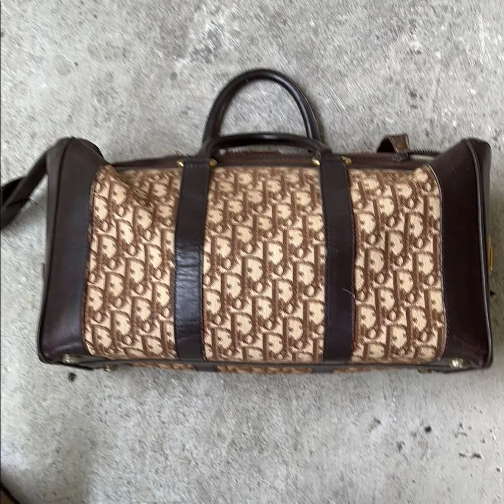 Vintage Dior travel bag